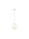 Redo Group Ola Pendant Light Single-Light Ball for Socket E27 White