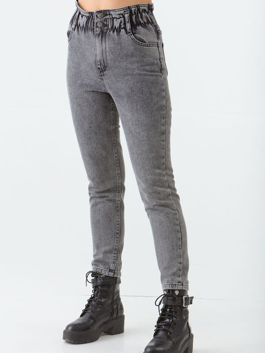 Jeans Jeans Grey High Rise Pants