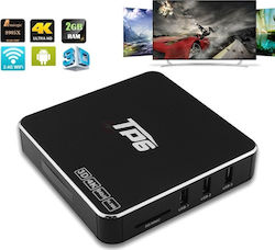 TV Box TP6 4K UHD με WiFi USB 2.0 2GB RAM και 16GB Αποθηκευτικό Χώρο με Λειτουργικό Android 7.1