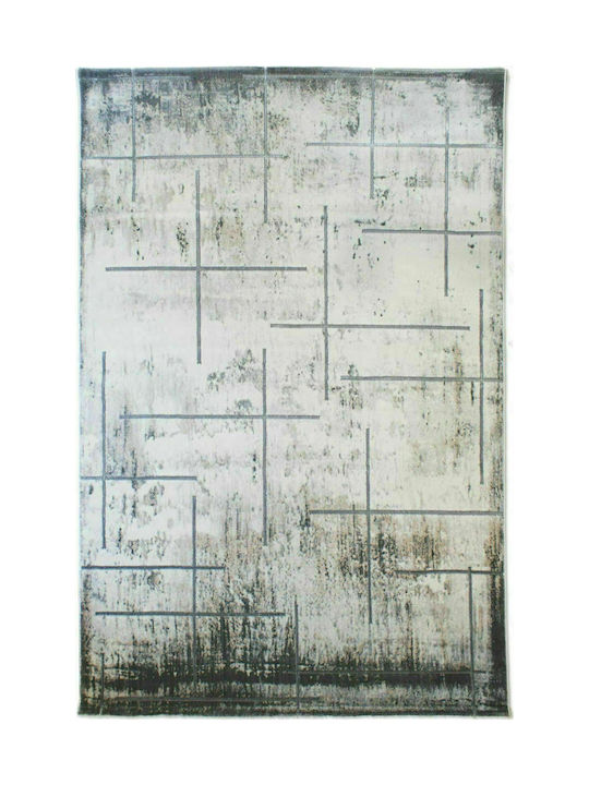 Alexander Carpets Astra 9742 Teppich Rechteckig Synthetisch,Polyester/Cotton/Leather Grey Cream