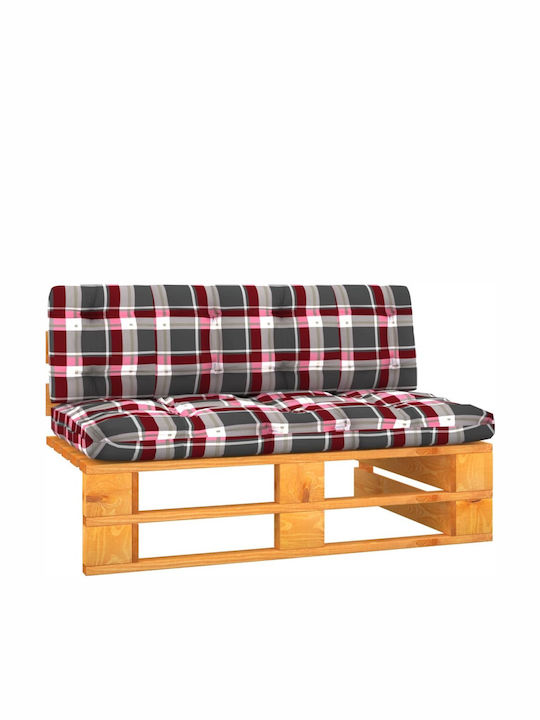 Zweisitziges Sofa Außenbereich aus Paletten mit...