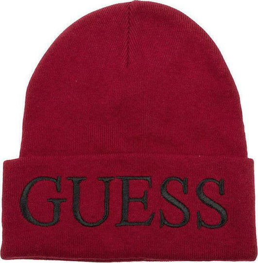 Beanie Beanie Knitted in Red color