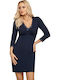 Donna Winter Women's Nightdress Navy Blue Blanka 146973