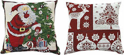 XMASfest Christmas Decorative Pillow Square Red 40x40pcs