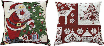 XMASfest Christmas Decorative Pillow Square Red 40x40pcs