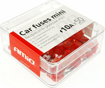 AMiO Car Fuse Set Blades 50pcs