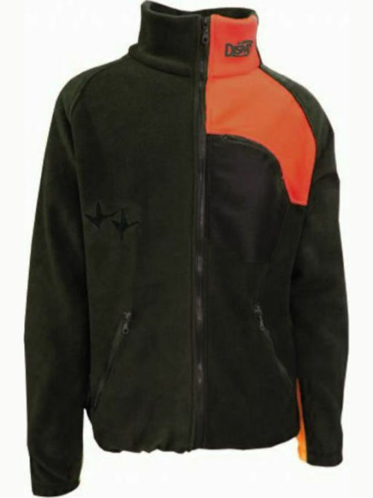 Dispan 27F Ζακέτα Fleece Χακί