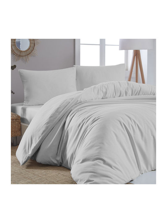 Beauty Home Duvet Cover Cotton Single 170x250 1999 Grey