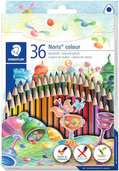 Staedtler Noris Color Ξυλομπογιές Σετ 36 χρώματα