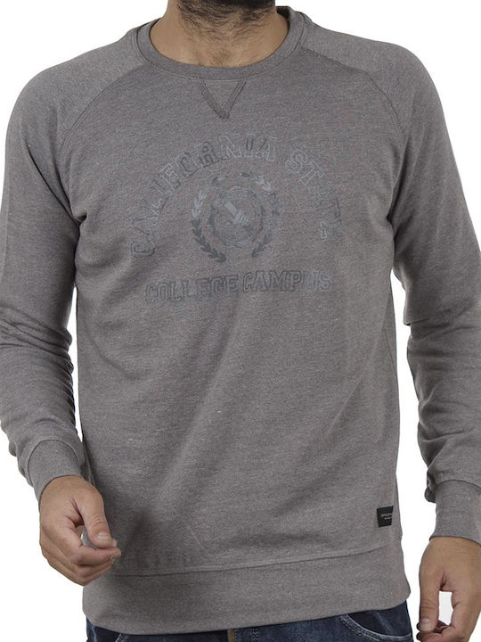 Double O MTOP-33 Men's Sweatshirt Grey Melange