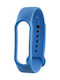 Ancus Wear Λουράκι Σιλικόνης Μπλε (Mi Smart Band 5/Mi Smart Band 6)
