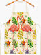 Etoile Flamingo Waterproof Apron Beige