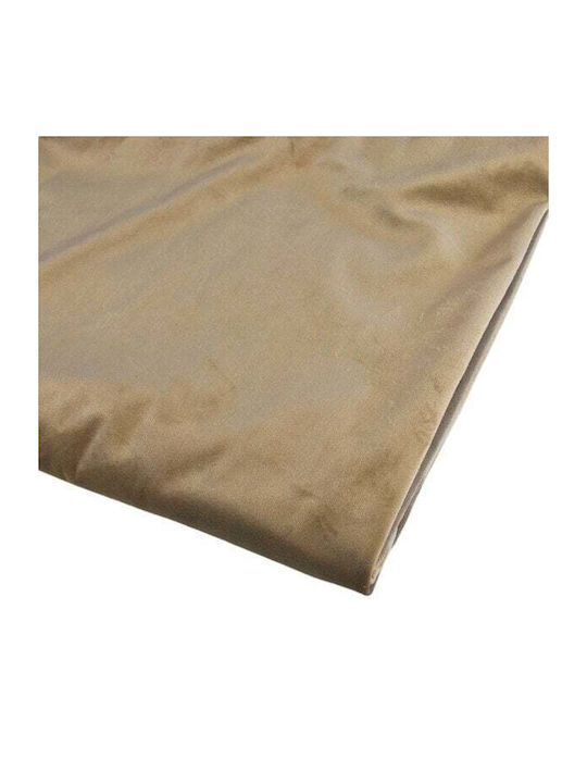 VELOUR FABRIC 150CMX3M (BEIGE)