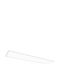 Aca Rectangular Recessed LED Panel 40W with Cool White Light 6500K 119.5x29.5cm