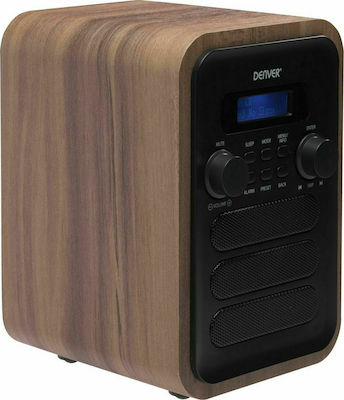 Denver DAB-48 Radio portabil Cu alimentare la rețea DAB+ cu Bluetooth Gri