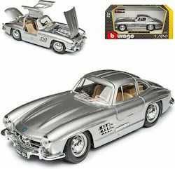 Bburago Car Mercedes-Benz 300 SL 1954 Silver For 3+ Years Old