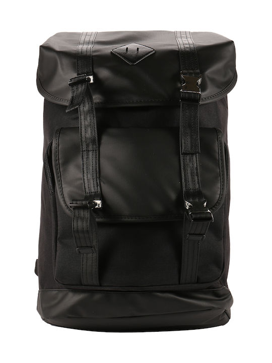 3Guys Zach Men's Fabric Backpack Black