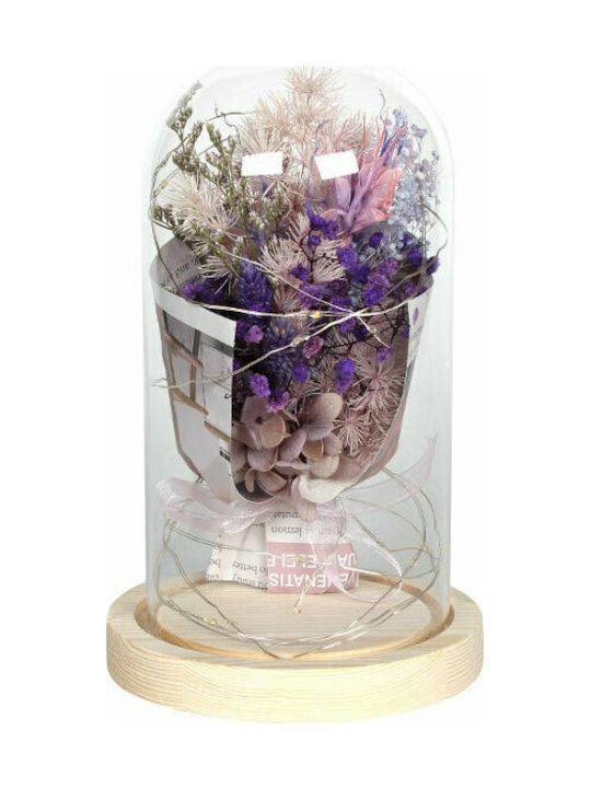 Keskor Decorative Lamp Flower Purple