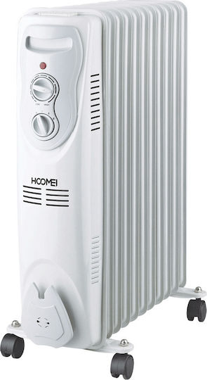 Hoomei Öl-Heizkörper mit 11 Rippen 2500W