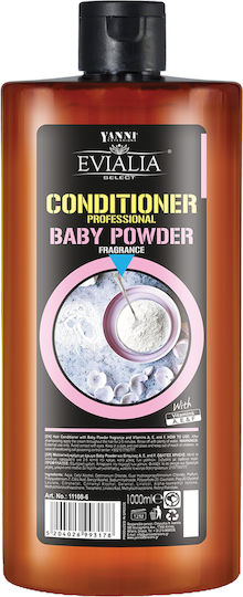 Yanni Extensions Evialia Baby Powder Conditioner Διατήρησης Χρώματος για Βαμμένα Μαλλιά 1000ml