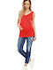 PeeKaBoo 0141 Maternity Top Red