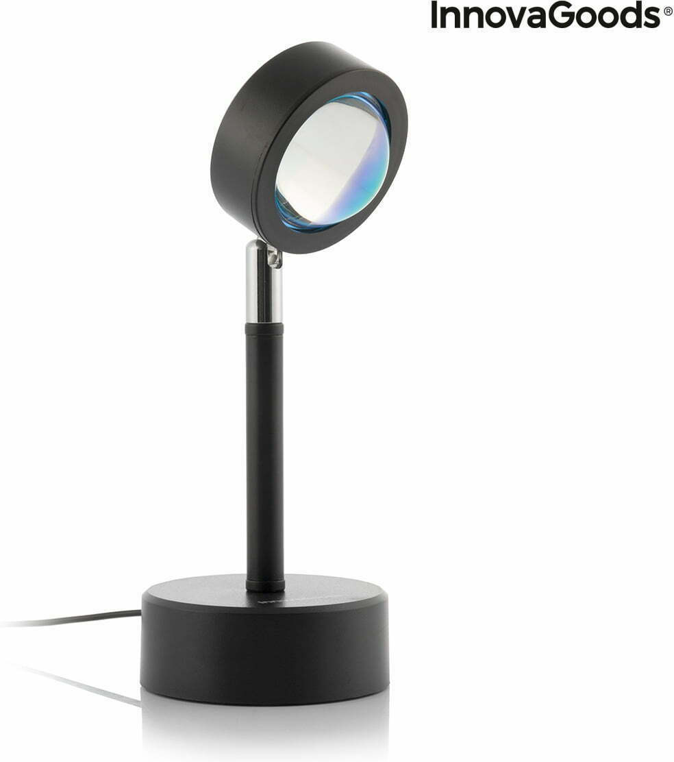InnovaGoods Sulam Διακοσμητικό Φωτιστικό Sunset LED σε Μαύρο Χρώμα