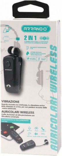 Arrango AC76124 In-ear Bluetooth Handsfree Ακουστικά Μαύρα