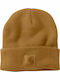 Beanie Beanie Knitted in Brown color 101070-BRN