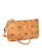 La tour Eiffel Toiletry Bag in Tabac Brown color 20cm