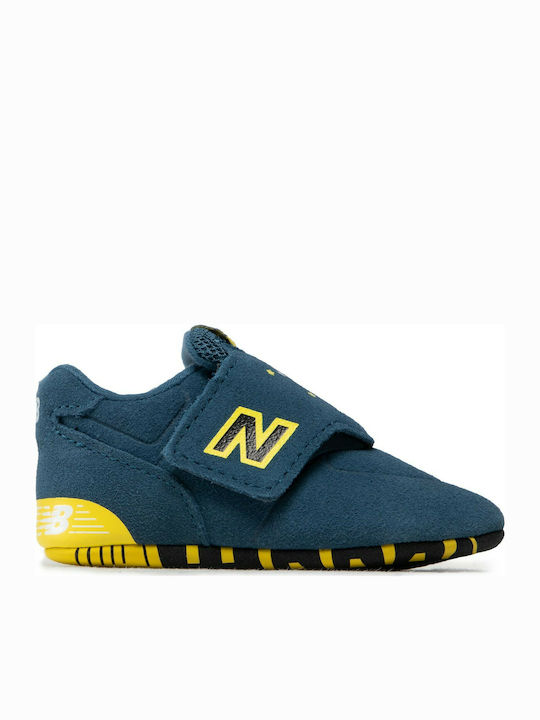 New Balance Sneakers cu talpă moale pentru bebeluși Albastru