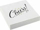 Party Napkins Cheers Golden Wishes White 20pcs