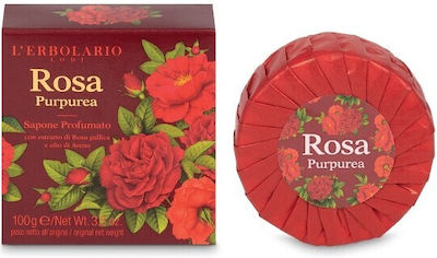 L' Erbolario Rosa Purpurea Baton de săpun pentru Mâinile 100gr