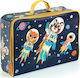 Djeco Wooden Decorative Suitcase Space