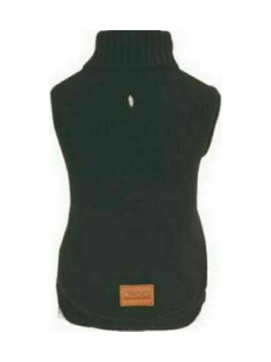 Croci Stockholm Turtleneck Dog Knitted Sweater Black 40cm