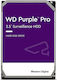 Western Digital Purple 2TB HDD Σκληρός Δίσκος 3.5" SATA III 5400rpm με 256MB Cache για Καταγραφικό
