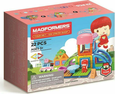 Magformers Μαγνητικό Παιχνίδι Κατασκευών Ice Cream Set για Παιδιά 3+ Ετών