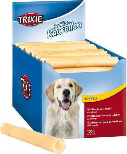 Trixie Stuffed Roll Лакомство за Кучета Форма на тръбата Средни Породи с Сирене 12бр 22gr