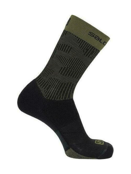 Salomon X Ultra Mid Trekking Κάλτσες Πράσινες 1 Ζεύγος