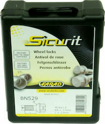 Farad Μπουλόνια Ασφαλείας Sicurit BN328 M12x1.25mm Μήκους 28mm