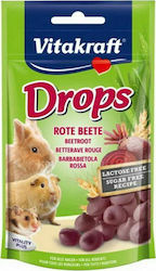 Vitakraft Drops Treat with Beetroot for Hamster 75gr