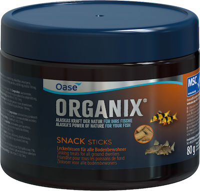 Oase Organix Snack Τροφή για Ψάρια Βυθού σε Στικς 150ml