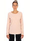 Admiral Women's Blouse Cotton Long Sleeve Pink