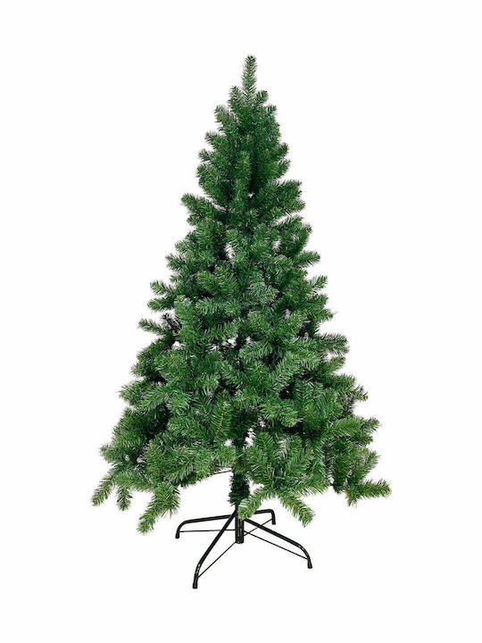Χριστουγεννιάτικο Δέντρο Πράσινο 180εκ με Μεταλλική Βάση