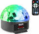 BeamZPro JB90R Mini Star Ball DMX Decorative Lamp Party Light Black