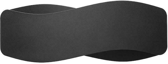 Sollux Tila Modern Lamp Wall with Socket G9 Black 40x18x13cm