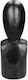 Zaros Decorativă Bust din Metal în Negru 10x10x22cm 1buc