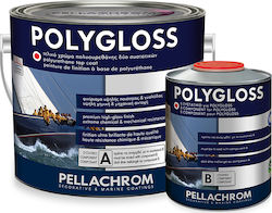 Pellachrom Polygloss A+B Χρώμα Ανωδομής Σκάφους...