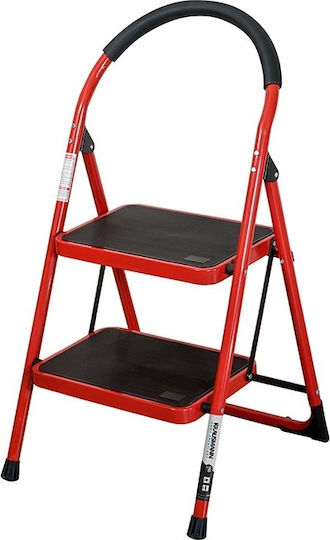 Krausmann Step Ladder iron 2 Stair 60cm