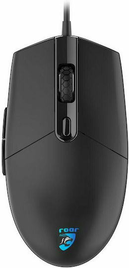 Roar RR-0012 RGB Gaming Ποντίκι 6400 DPI Μαύρο