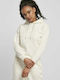 Women's Sweatshirt Hooded White Sand